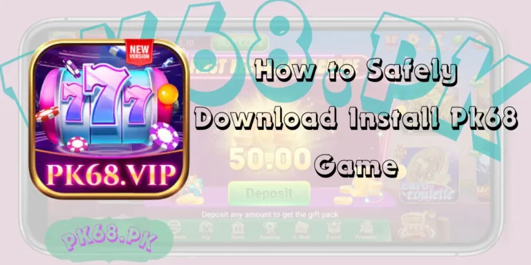 How to Safely Download Install Pk68 Game logo