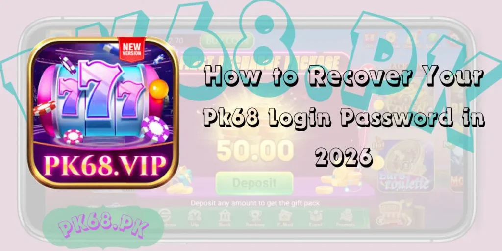 Recover Your Pk68 Login Password